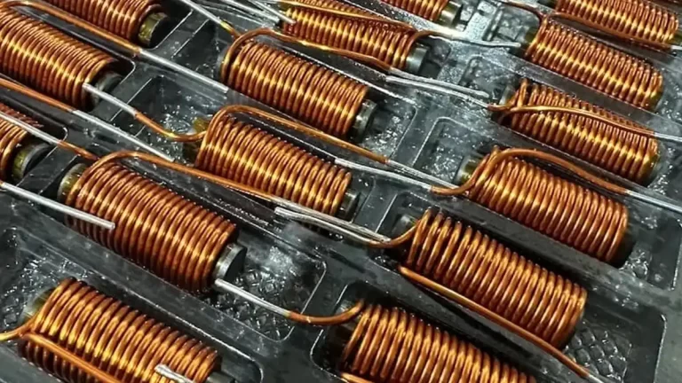Precision custom wound inductors manufactured on formers by Coiltek Electronics