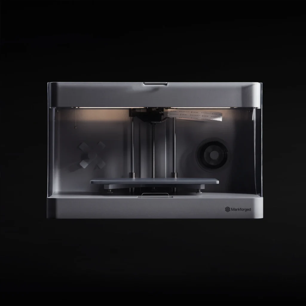 Markforged Onyx Pro 3D printer for industrial part manufacturing